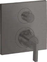 THERMOSTAT A ENCASTRER AXOR CITTERIO brushed black chrome