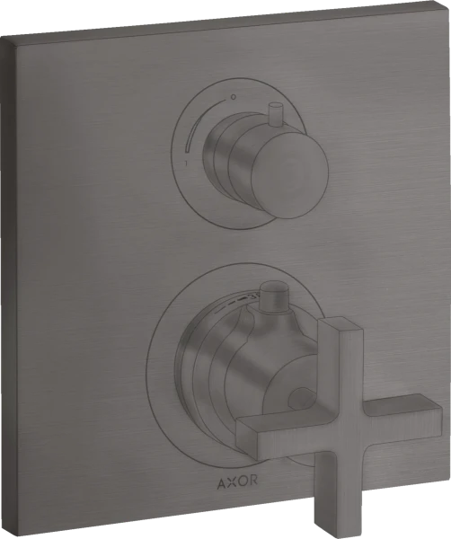 INBOUW THERMOSTAAT AXOR CITTERIO brushed black chrome