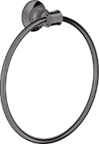 ANNEAU PORTE SERVIET AXOR MONTREUX polished black chrome