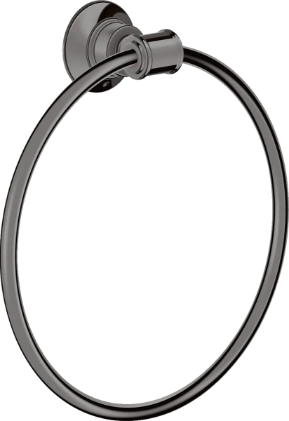 ANNEAU PORTE SERVIET AXOR MONTREUX polished black chrome
