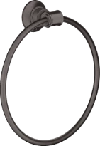 ANNEAU PORTE SERVIET AXOR MONTREUX brushed black chrome