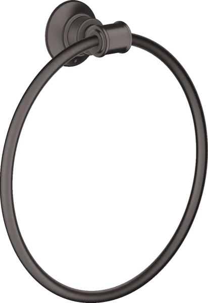 HANDDOEKRING AXOR MONTREUX brushed black chrome