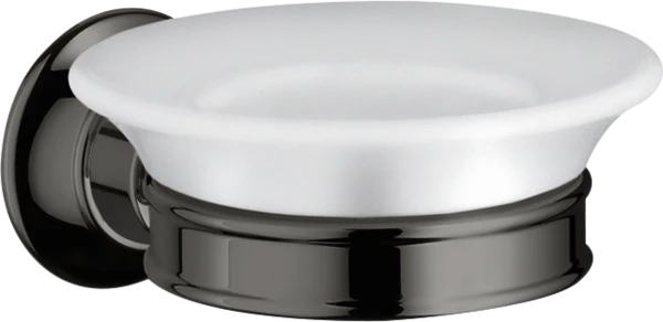 COUPE-SAVON AXOR MONTREUX brushed black chrome
