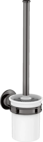 PORTE BROSSE WC AXOR MONTREUX polished black chrome