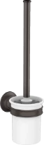 PORTE BROSSE WC AXOR MONTREUX brushed black chrome