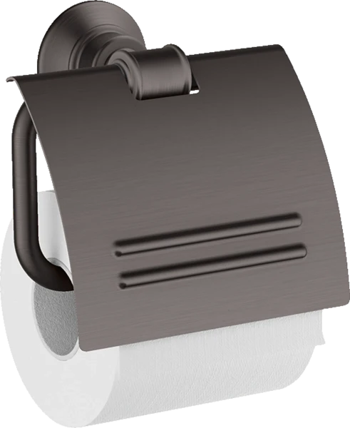 WC ROLHOUDER AXOR MONTREUX brushed black chrome