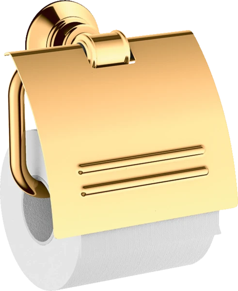 PORTE PAPIER WC AXOR MONTREUX polished gold optic
