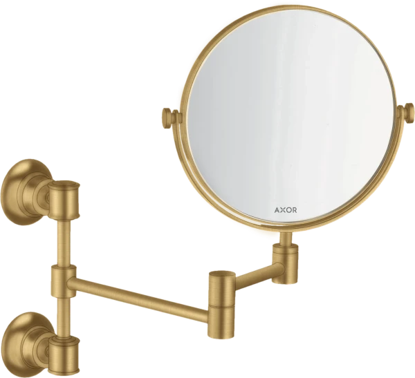MIROIR MAKE-UP AXOR MONTREUX brushed gold optic