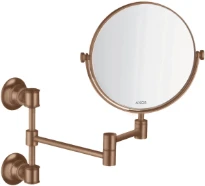 MIROIR MAKE-UP AXOR MONTREUX brushed red gold