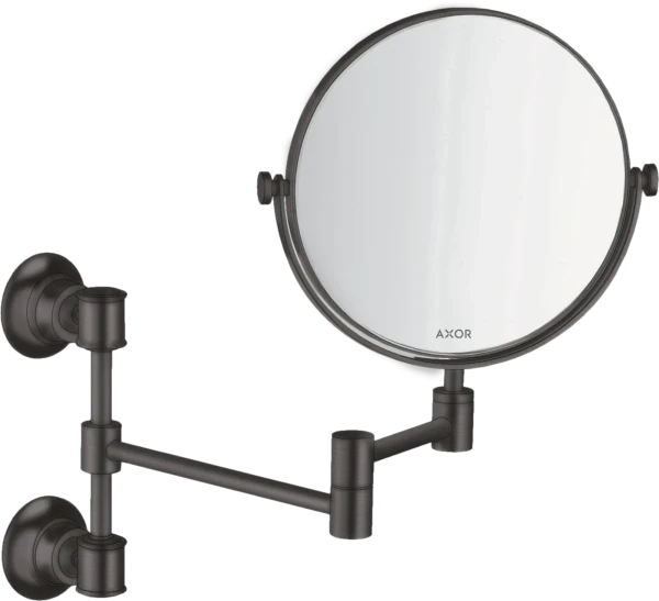 MIROIR MAKE-UP AXOR MONTREUX brushed black chrome