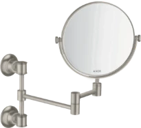 MIROIR MAKE-UP AXOR MONTREUX stainless steel optik