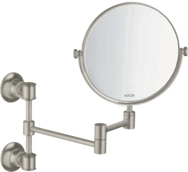 MIROIR MAKE-UP AXOR MONTREUX stainless steel optik
