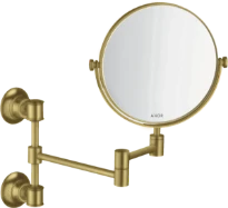 MIROIR MAKE-UP AXOR MONTREUX brushed brass