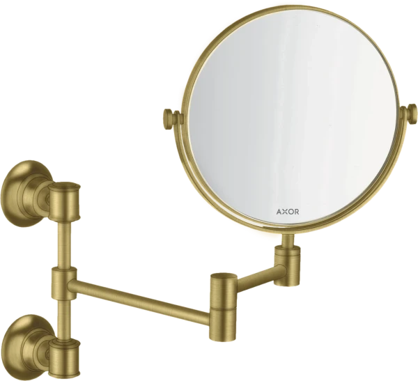 MIROIR MAKE-UP AXOR MONTREUX brushed brass