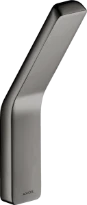 Axor Universal Patère 2,5 - 6,1 o 14.3  cm chromé noir poli