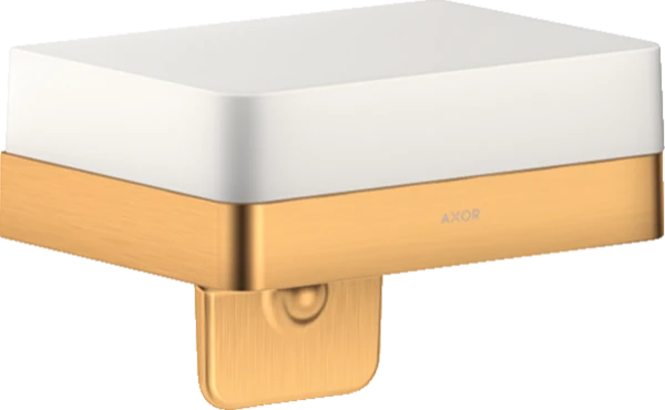DISTRIBUTEUR SAVON AXOR UNIVERSAL 15 - 9,9 ! cm 180 ML brushed gold optic avec tablette