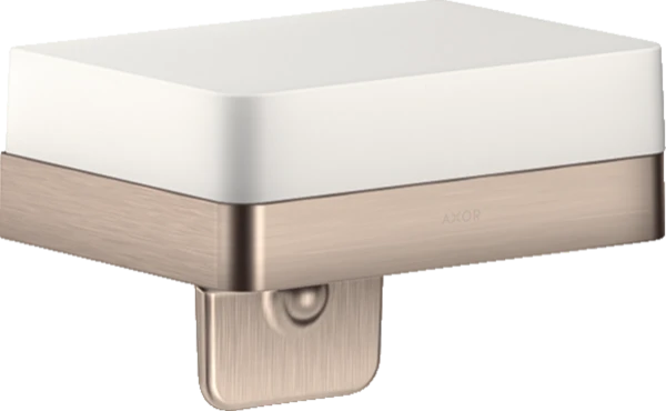 DISTRIBUTEUR SAVON AXOR UNIVERSAL 15 - 9,9 ! cm 180 ML brushed nickel avec tablette