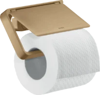 Axor Universal porte-rouleau 13,5 - 8  cm bronze brossé avec couvercle