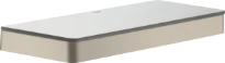 PLANCHET AXOR UNIVERSAL 30 - 11 o 2,9 ! cm brushed nickel verre