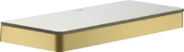 PLANCHET AXOR UNIVERSAL 30 - 11 o 2,9 ! cm brushed brass verre