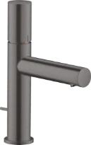 Axor Uno mitigeur lavabo chromé noir brossé