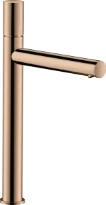 MELANGEUR DE LAVABO AXOR UNO polished red gold