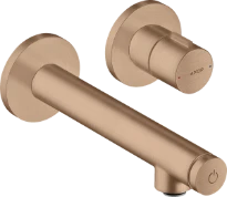 MELANGEUR DE LAVABO AXOR UNO brushed red gold