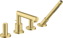 MELANGEUR BAIGNOIRE 4-TROUS AXOR UNO brushed brass