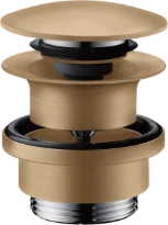 Axor vidage lavabo bronze brossé