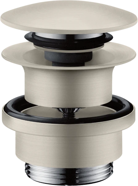 Axor afvoerplug clic-clac - stainless steel optik