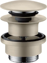 Axor vidage lavabo nickel brossé