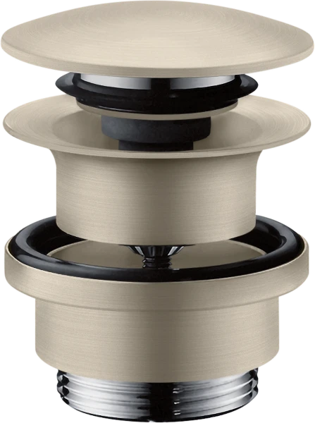 Axor afvoerplug clic-clac - brushed nickel