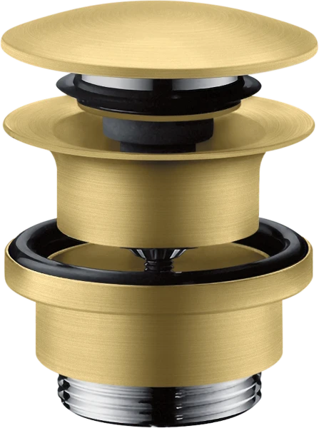Axor afvoerplug clic-clac - brushed brass