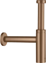 Axor Flowstar siphon or rouge brossé