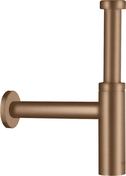 Axor Flowstar siphon or rouge brossé