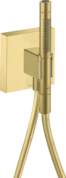 AXOR Starck Porter Unit avec douche à main "tube" Brushed Brass