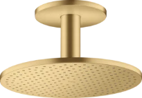 AXOR douche de tête 300 1jet modèle pr plafond Brushed Gold Optic