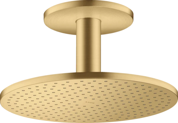 AXOR douche de tête 300 1jet modèle pr plafond Brushed Gold Optic
