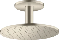 AXOR douche de tête 300 1jet modèle pr plafond Brushed Nickel
