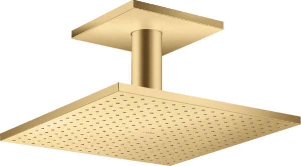 AXOR douche de tête 300/300 1jet modèle pr plafond Brushed Gold Optic