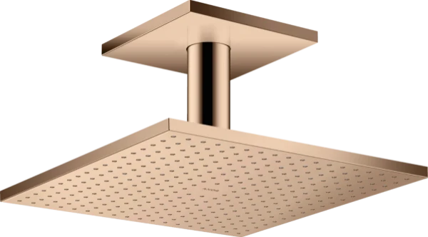 AXOR douche de tête 300/300 1jet modèle pr plafond Polished Red Gold