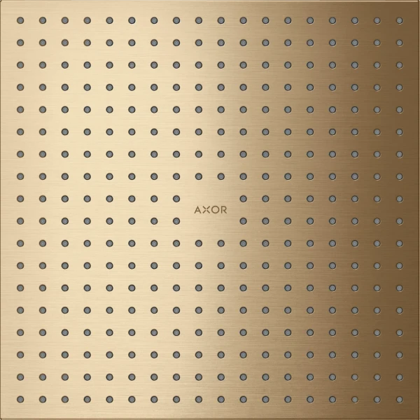 AXOR hoofddouche 300/300 1jet plafondmodel  inbouw  Brushed Bronze