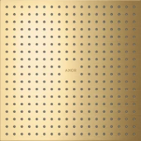 AXOR douche de tête 300/300 2jet modèle pr plafond encastré  Brushed Gold Optic