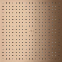 AXOR douche de tête 300/300 2jet modèle pr plafond encastré  Brushed Red Gold