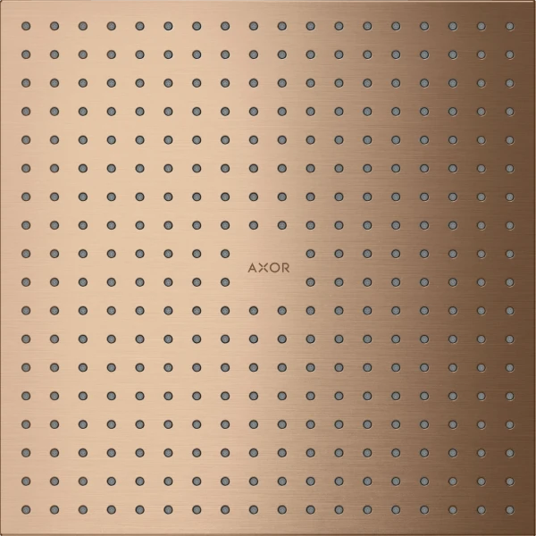 AXOR douche de tête 300/300 2jet modèle pr plafond encastré  Brushed Red Gold