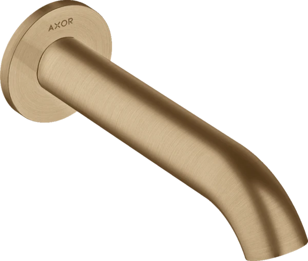Axor Uno bec pour bain courbé bronze brossé