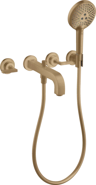 AXOR Citterio SF 3t mural/D/manette  Brushed Bronze