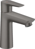 Hansgrohe Talis E 110 mitigeur lavabo sans vidage - noir chromé brossé - démarrage à froid