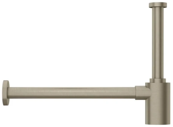 Gessi Technical Accessories Siphon 1 1/4”. Finox nickel brossé