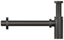 Gessi Technical Accessories Siphon 1 1/4”. Black Metal Brossé PVD
